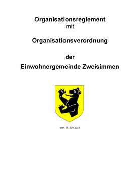 Organisationsreglement